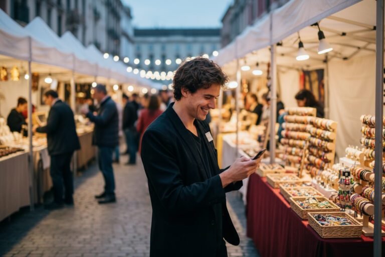 Cómo Andrés aumentó sus ventas en la feria usando transferencias Wip